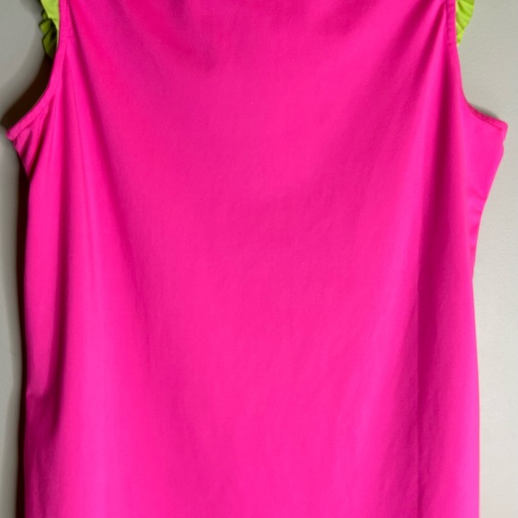 ⛳️ Birdies and Bows Resort and Ruffle Sleeveless Golf/Pickleball Tank - Medium - - Picture 5 of 7